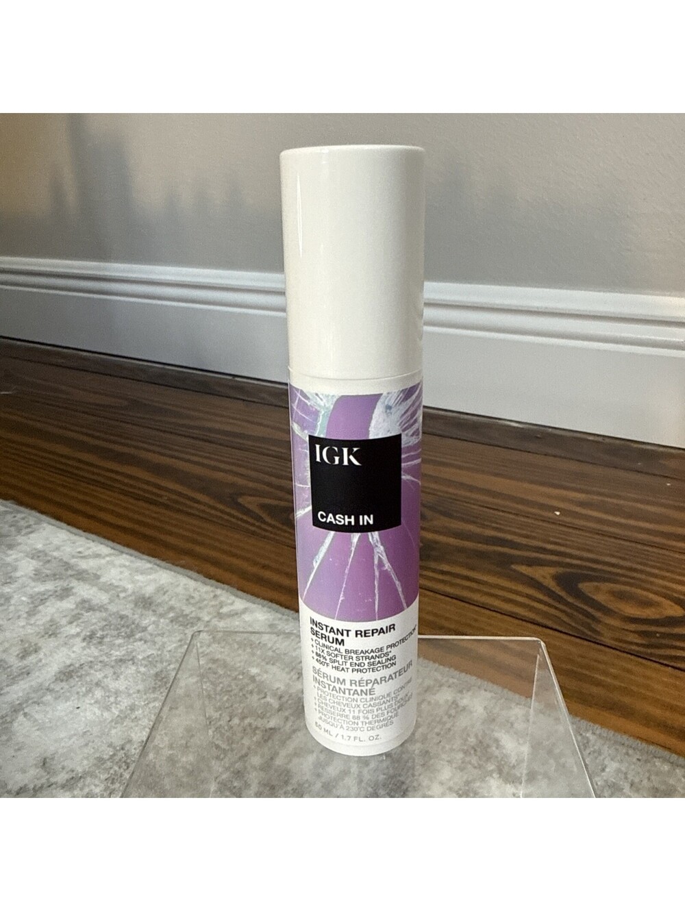 IGK CASH IN Instant Hair Repair Serum - 50mL/1.7oz - NEW